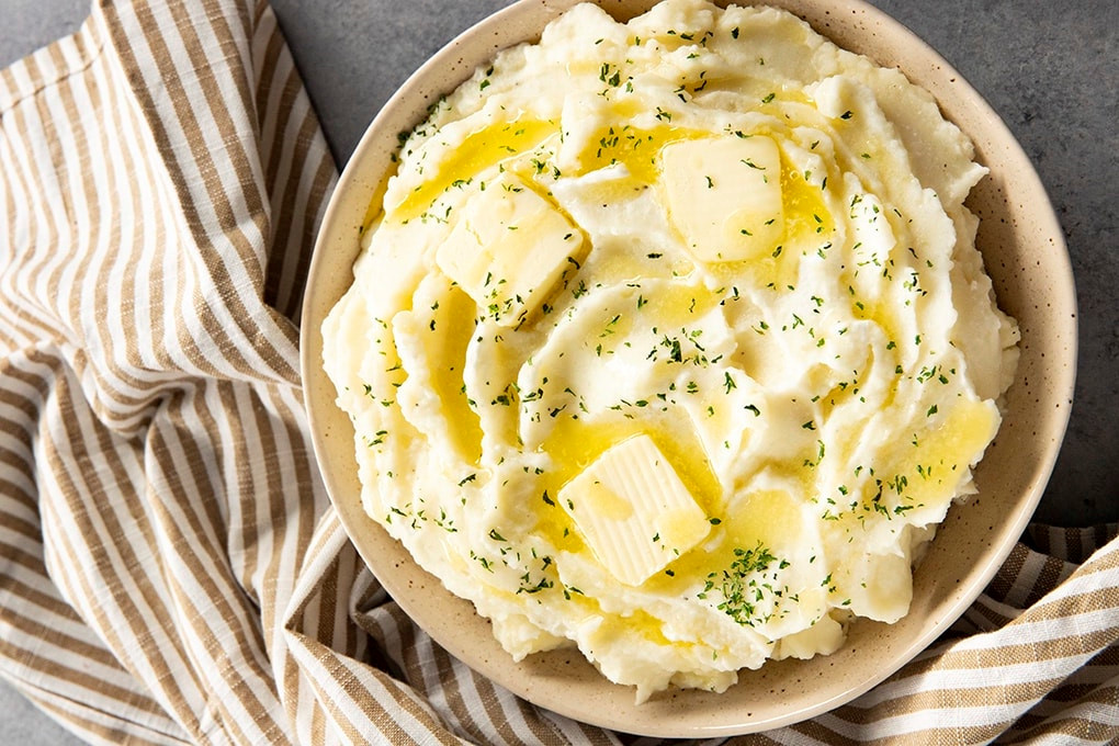 Khoai tây nghiền béo mịn chuẩn vị nhà hàng